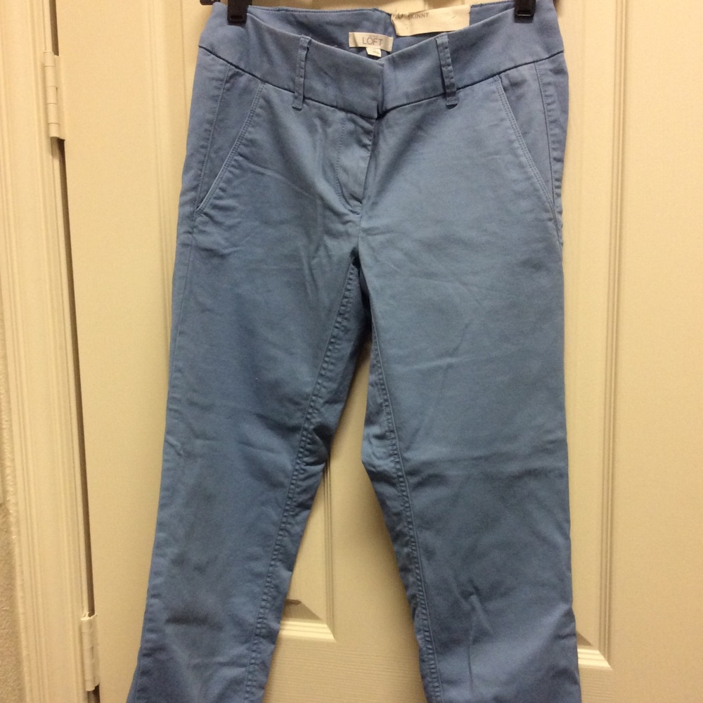 NWT Loft skinny chino pants